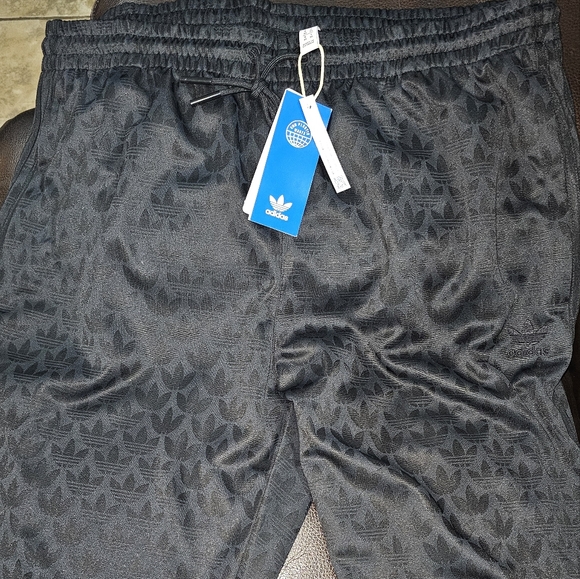 Men's Adidas Monogram Track Pants - Picture 2 of 8